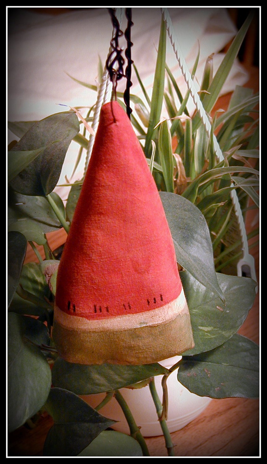 Primitive Watermelon Plant Pokes--Set of 3