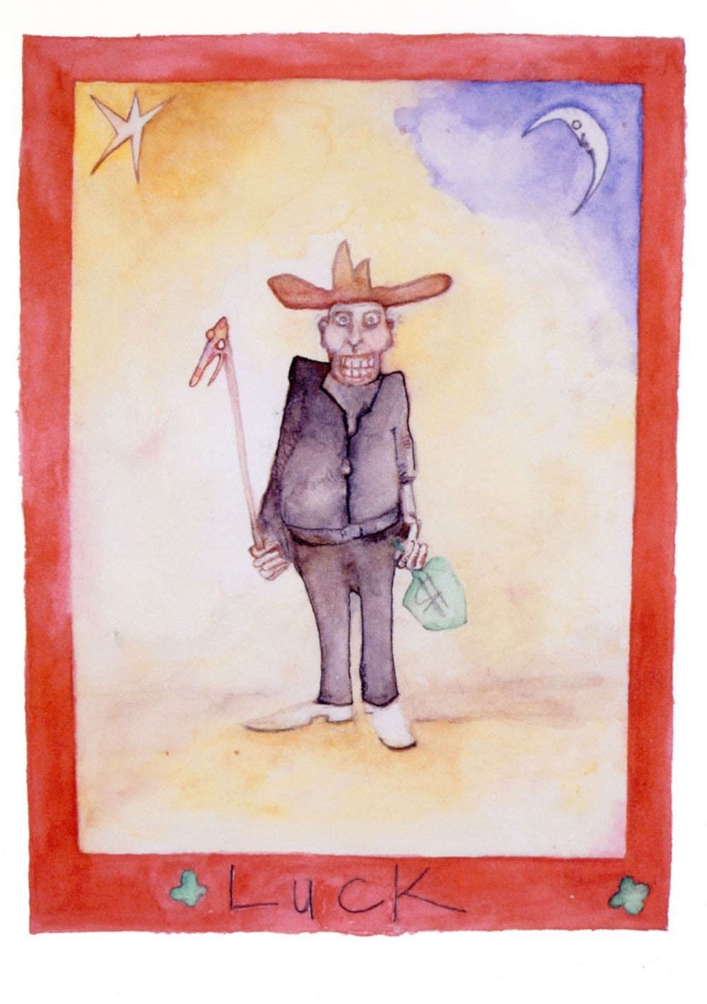 Jen Ferguson Figurative-Four Postcard Sampler