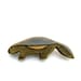 honey badger brooch - wooden pin - jewelry