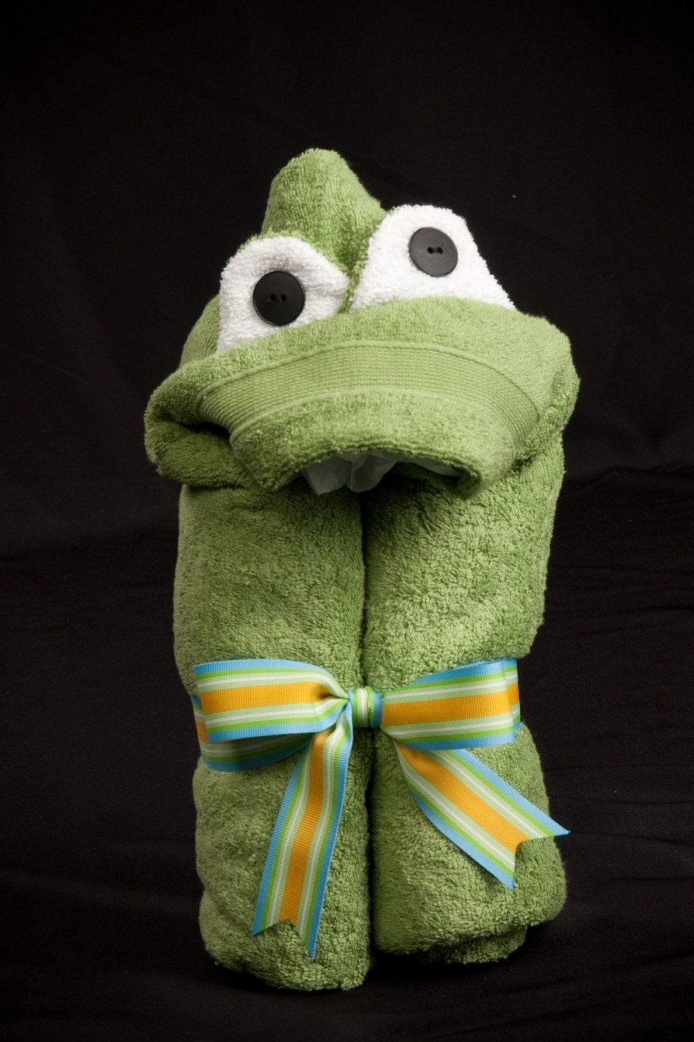 Frog Hooded Towel