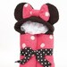 RESERVED for nicolegalante PERSONALIZED Girl Mouse Hooded Towel