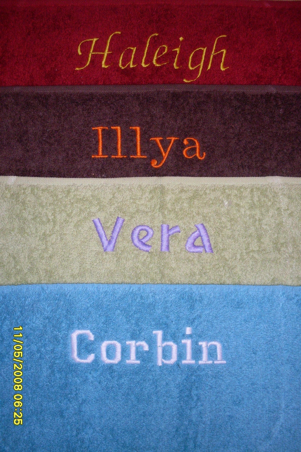 PERSONALIZED Dog Hooded Towel