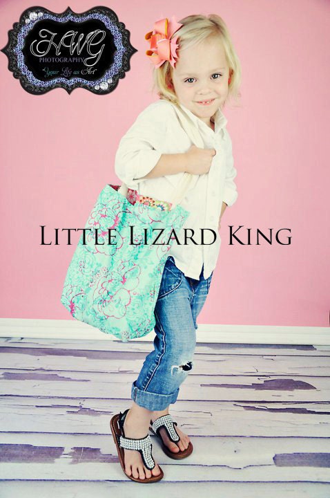 TOTE BAG SEWING Tutorial, Reversible 5 sizes, Beach Bag Pattern