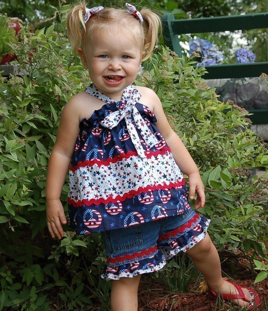 Baby Halter Dress SEWING PATTERN, 6m-8, Girl or Doll Catie dress and shirt tutorial