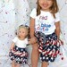 Girls Ruffle Skirt Sewing Tutorial - PDF Instructions for daughters and dolls