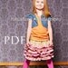 Ruffle Skirt Sewing Tutorial- PDF Tutorial for your daughters and their dolls