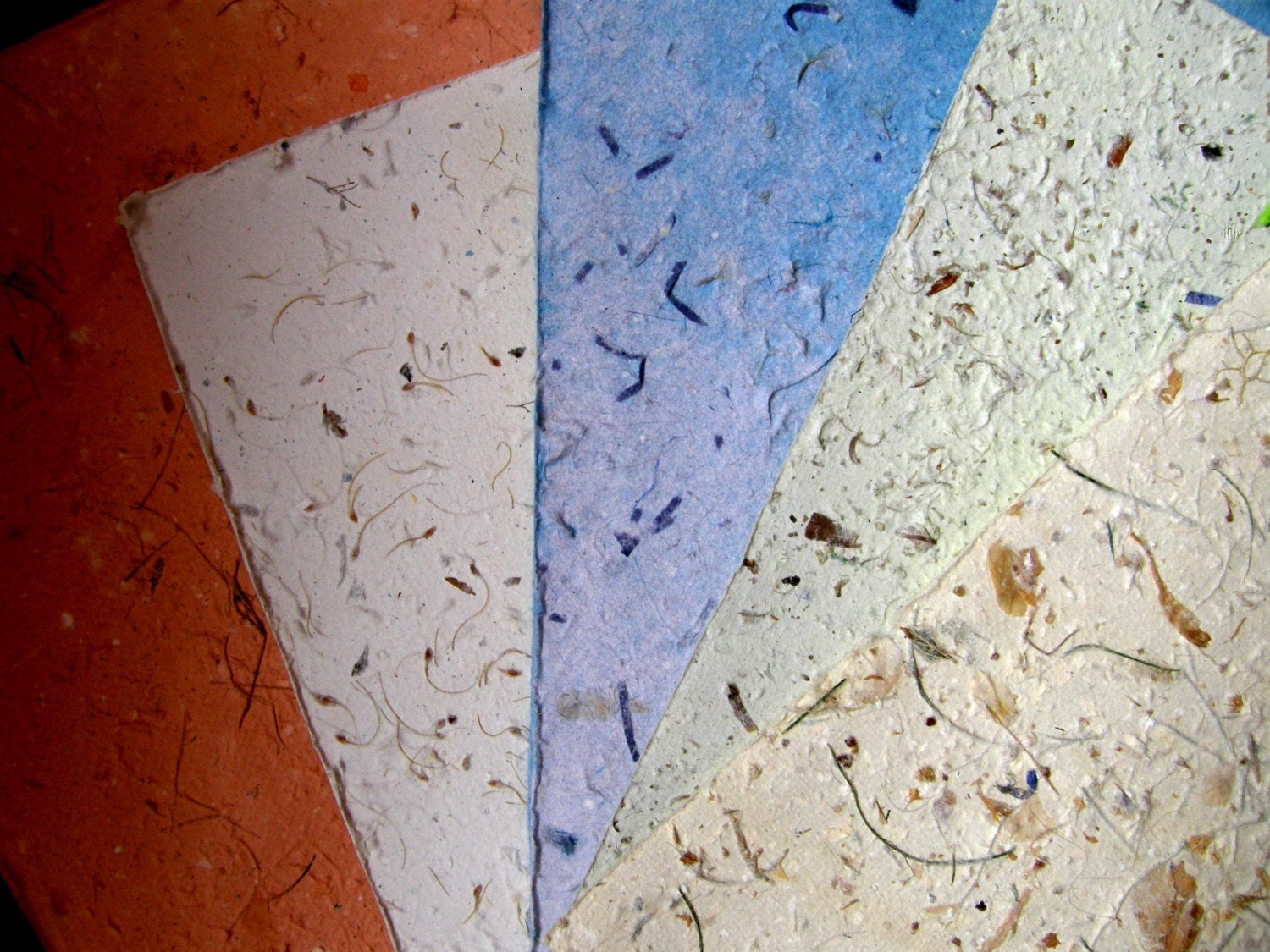 Beautiful Hand Made Paper Acid Free 12 x 12 inch Sheets