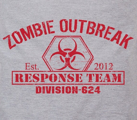 Zombie Outbreak Response Team - 2012 ZRT tee t-shirt