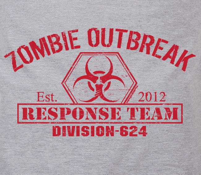 Zombie Outbreak Response Team - 2012 ZRT tee t-shirt