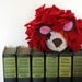 stuffed hedgehog, hedgehog plush, stuffed animal, handmade, upcycled, eco friendly