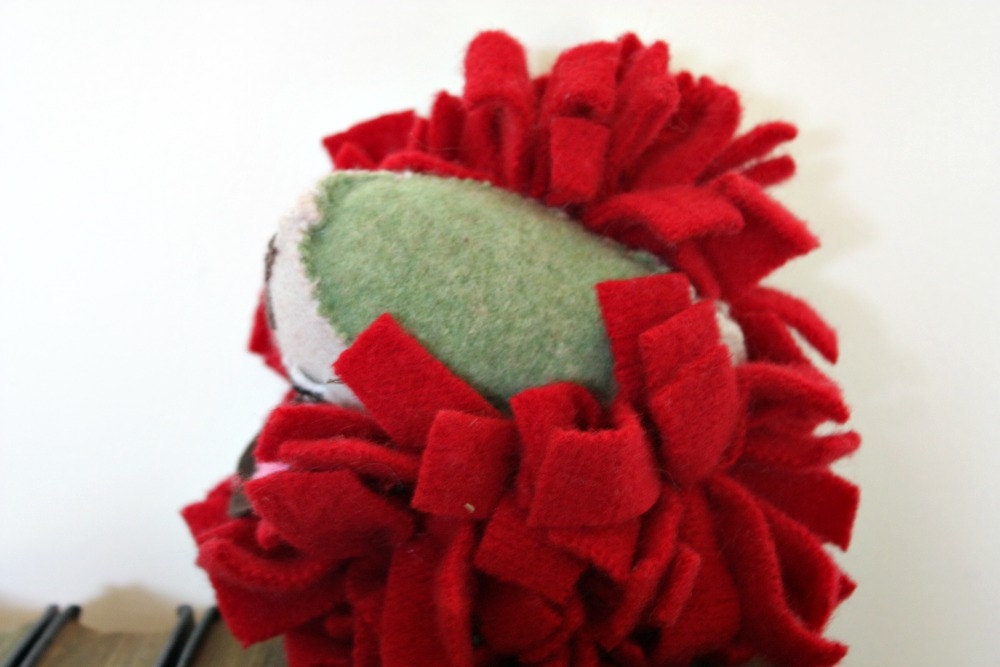 stuffed hedgehog, hedgehog plush, stuffed animal, handmade, upcycled, eco friendly