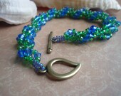 Beaded Bracelet - Summer Garden Helix