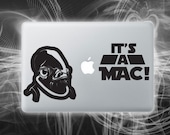 Star wars vinyl laptop decal Admiral Ackbar Macbook sticker Art Its a mac