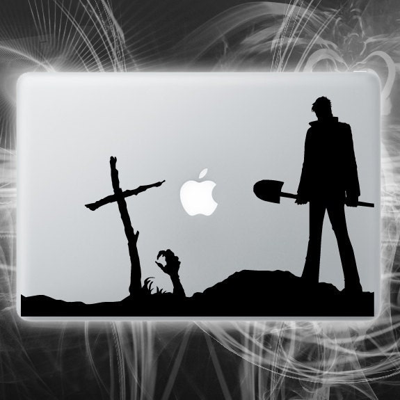 The Walking Dead Rick Grimes Laptop Decal Art