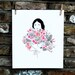 Girl with Flowers