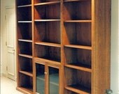 Custom cherry bookcase