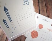 2013 Desk Calendar with Display Case