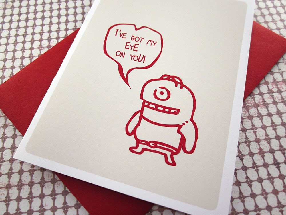 Monster Love Card