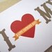 Father's Day Greeting Card - I Love My Dad