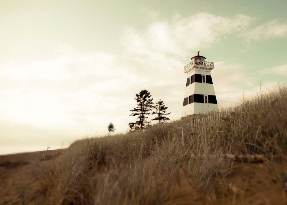Lighthouse photo nautical summer cottage decor shark week photography mint green black white stripes, getaway, Canada