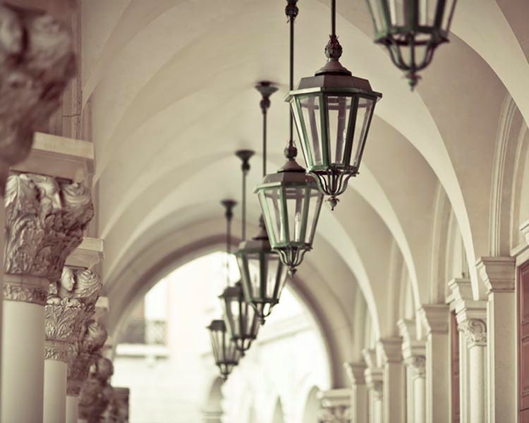 Architectural photograph, Venice wall art, mint green beige wall decor, travel print, fine art photo, 8x10 photography