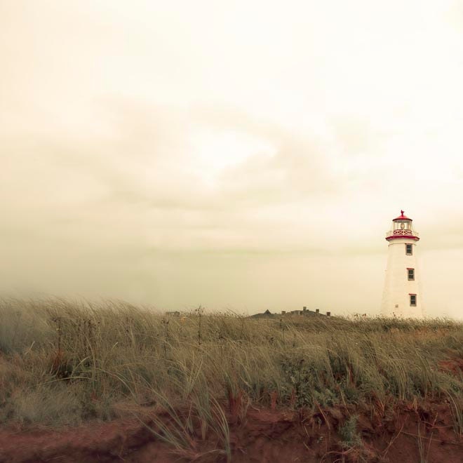 Seascape, Lighthouse Photography, mint and beige nautical decor, rain clouds, Rustic Spring on the coast, 8x8