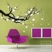 Wall Decal Cherry Blossom wall decals vinyl wall decals nursery wall decals Branch wall mural Plum Sakura Tree Wall Decal Home Decor Art