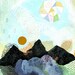 Cascade, art print 8 x 10