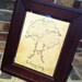 Custom Family Tree Art Print 8x10 Matted Ready to Frame
