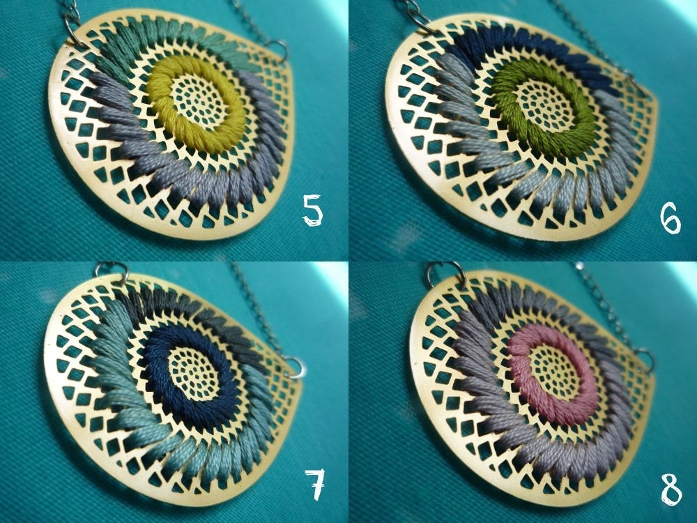 AI EMBROIDERED NECKLACE and MINI COMBO DEAL