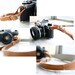 Natural Tan Premium Camera Neck Strap - made to order