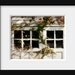 Country Cottage Photo autumn white rustic barn vines leaves fall home decor quaint 8x10