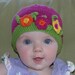 Flowers of Spring Hat Knit PATTERN