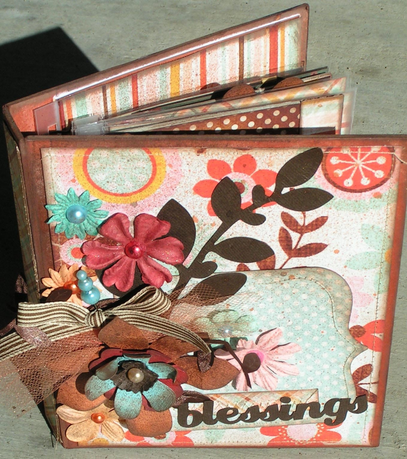 PDF Instructions  - Family Blessings MINI BOOK Kit - for Family, Grandparents, Grandchildren, Children