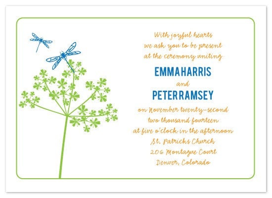 DIY Printable Wedding Invitation Set - Spring