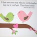 Baby Girl Room Decor, Children, Nursery Art, Birds, Pink, Verse, If There Ever Comes A Day, Winnie the Pooh Quote