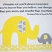 Nursery Wall Art, Children's Gift, Kids Wall Art, Nursery Art, Elephant, Grey and Yellow, Promise Me You'll Always Remember, 8x10 Print