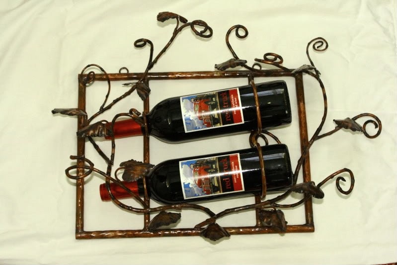 Copper Wine Rack