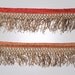 Antique Gold Metallic Fringe - Double Looped Tassels