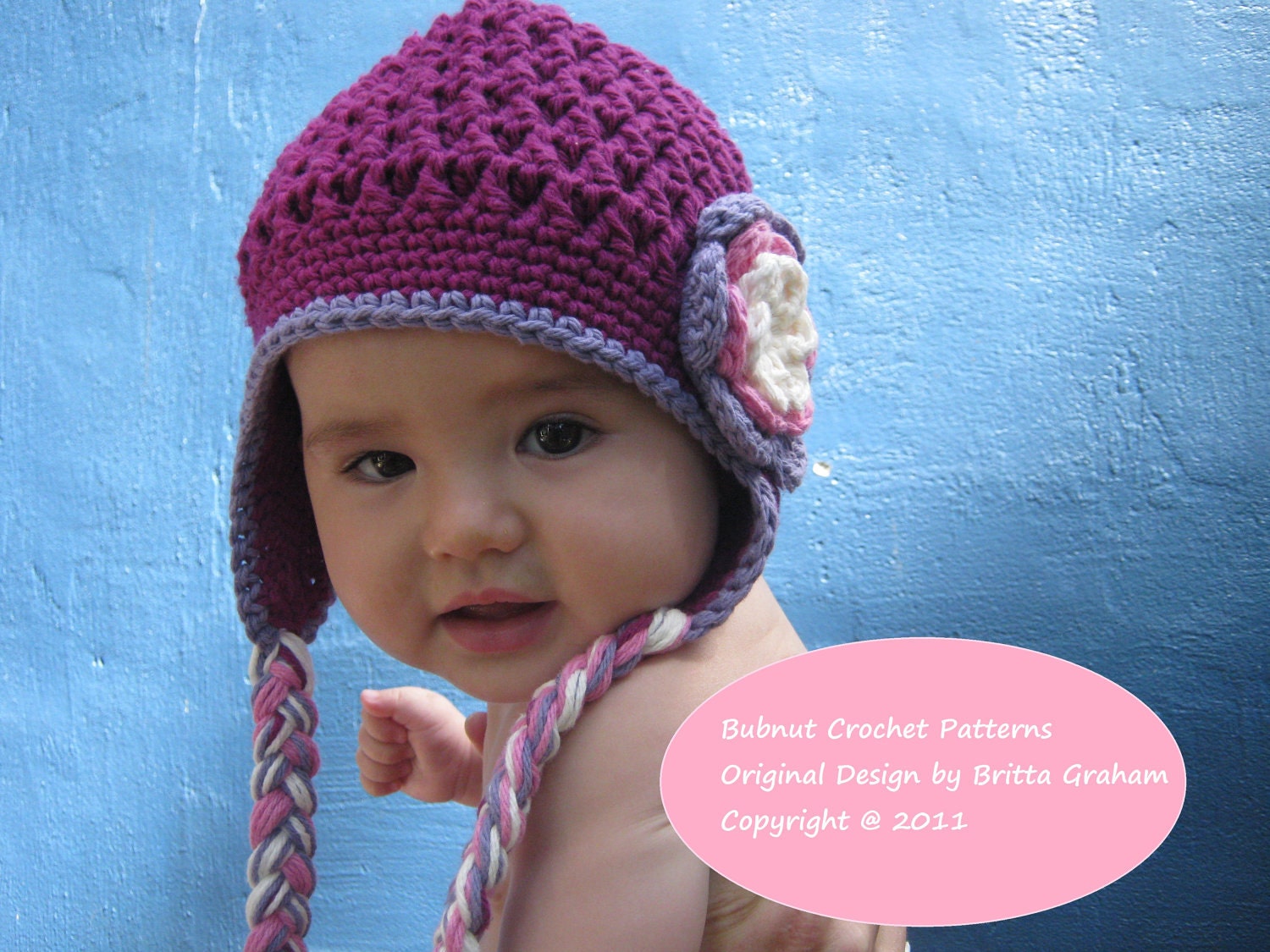 Crochet Hat Pattern - Textured Earflap Hat Crochet Pattern No.602 Unisex Emailed2U NINE Sizes from Newborn to Adult