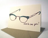 Nice To See You note card