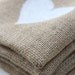 Burlap Gift Bags, White Heart, Shabby Chic Wedding, Valentines Day, White and Natural, Set of Four.