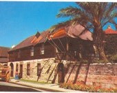 Vintage Florida Postcard - St  Augustine - Oldest House