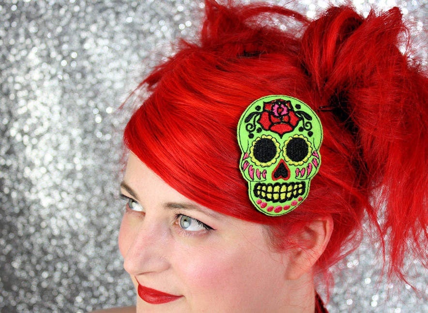 Atom Hair Clip, Boron, Science Geek Barrette