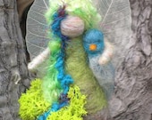 Needle Felted standing Tree Fairy, made to order, Original design by Borbala Arvai