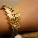 ATHENA III Grecian Laurel Leaf Wrap Bracelet