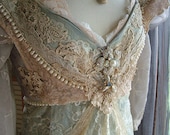 Cinderella Breathe Ever After WEDDING DRESS creation bridal gown original handmade dress