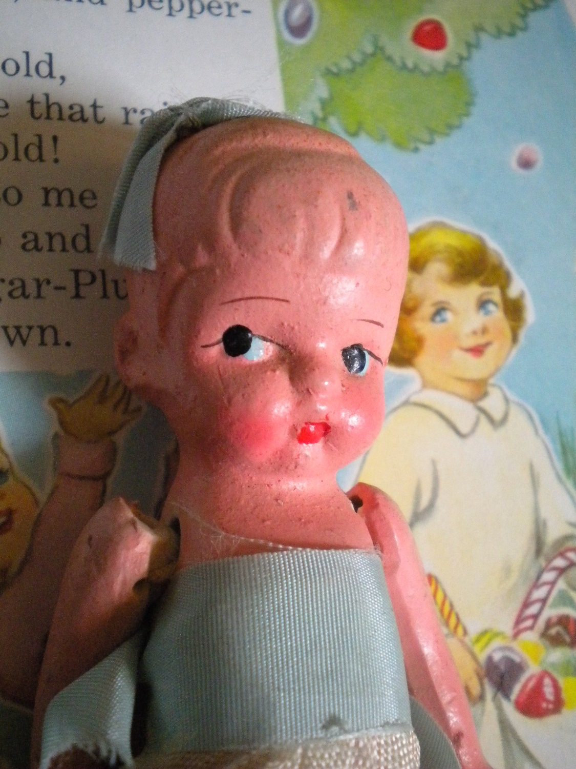 1930s Bisque Doll / antique doll / Deco Dolly