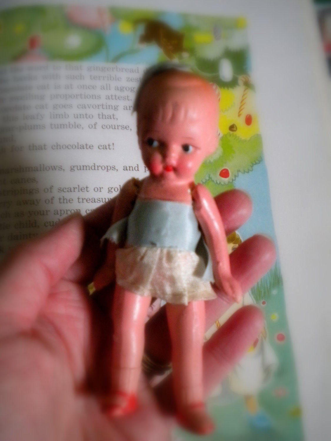 1930s Bisque Doll / antique doll / Deco Dolly