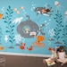 Wall Decal Underwater Kids Wall Decals Wall sticker dd1058